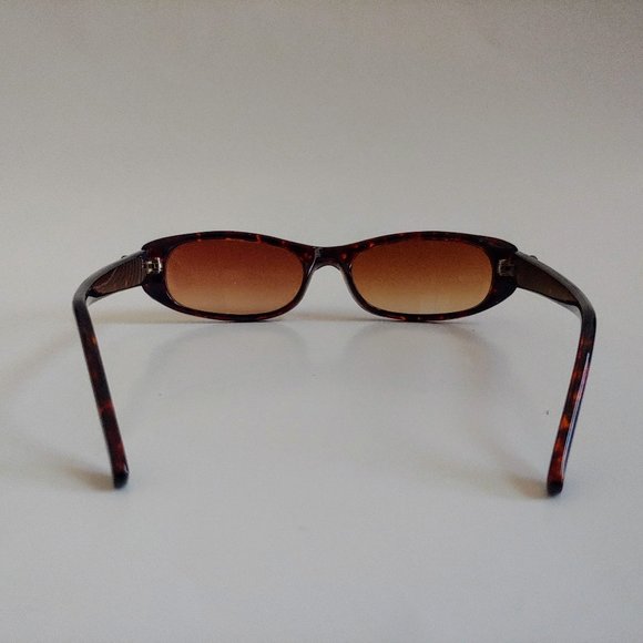 NWT Vintage 90\'s Acetate Rectangle Lady Fashion Sunglasses (S.D.Tortoise)